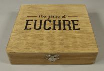 Eurchre game box and website